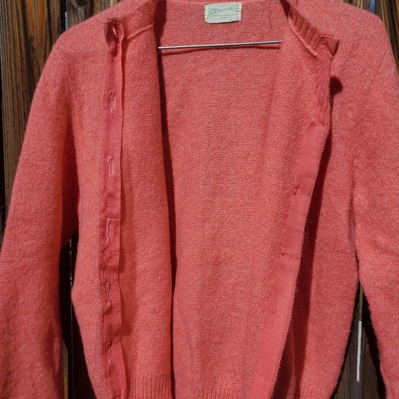 VTG cozy pink cardigan - Picture 7 of 16